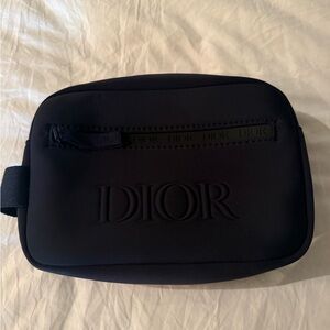 Dior Black Toiletry Bag for Men
